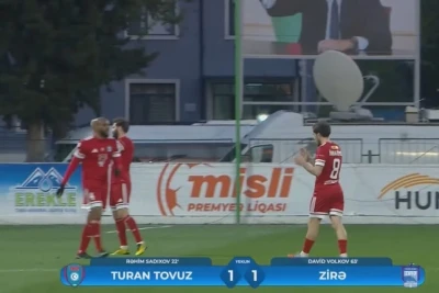 "Turan Tovuz" - "Zirə" matçının videoicmalı (1:1)