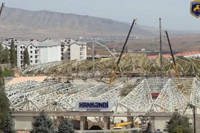 Xankəndi Stadionunda Əsaslı Təmir İşləri Sonda: III MDB Oyunlarına Hazırlıq – VİDEO
