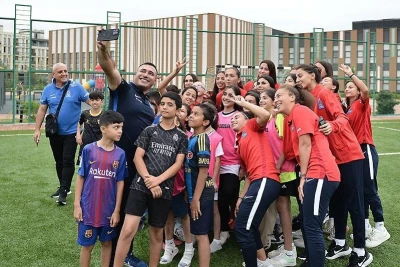 Qadınlardan ibarət milli futbol komandası Füzuli və Şuşaya səfər edib