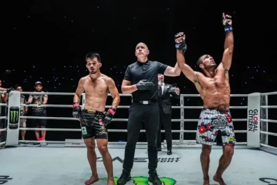 Elbek Alışov "ONE Championship"də filippinli rəqibinə qalib gələrək uğurlu debüt etdi