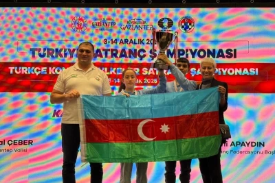 Azərbaycan U16 şahmat komandası türkdilli ölkələr arasında çempion oldu