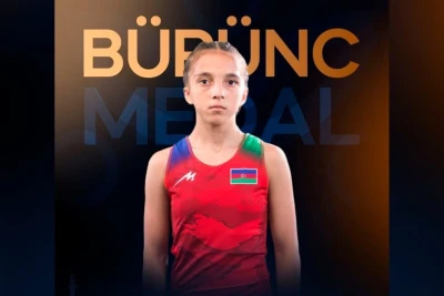 Nəzrin Əhmədli U-17 Avropa Çempionatında Bürünc Medal Qazanıb