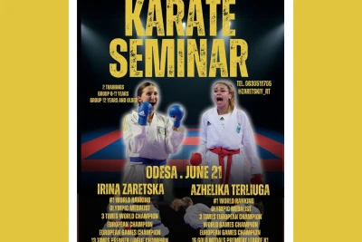 İrina Zaretska Odessada seminar təşkil edəcək