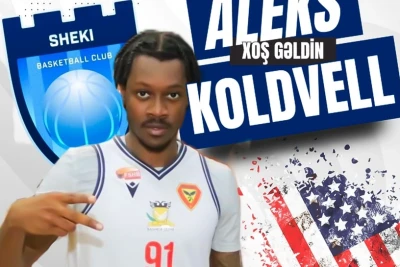 "Şəki" Aleks Koldvelllə yenidən müqavilə bağladı