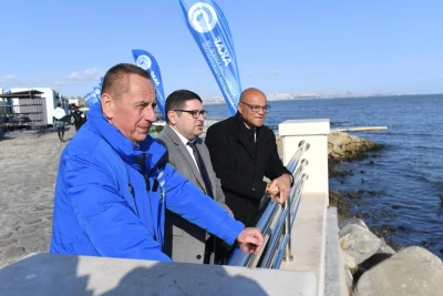 Beynəlxalq Kanoe Federasiyası rəhbərləri Bakıda avarçəkmə məşq bazası ilə tanış olublar