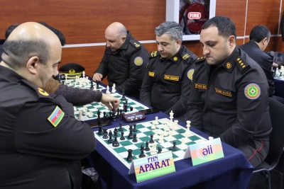 FHN qurumları arasında şahmat çempionatının nəticələri açıqlanıb - FOTO