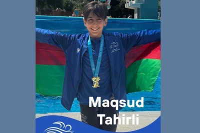 Maqsud Tahirli Sofiya Suya Tullanma Kubokunda Daha Bir Qızıl Medal Qazandı