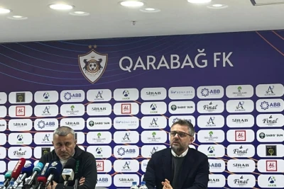 Qurban Qurbanov "Qarabağ" - "Turan Tovuz" oyunu sonrası fikirlərini bölüşdü