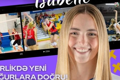 "Gəncə" klubu ABŞ-lı voleybolçu İzabell Morqanı transfer edib