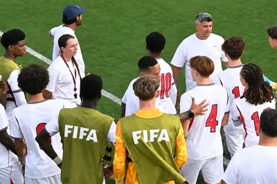 Bakıda U-15 Çempionatı matçında İngiltərə millisi irqçilik ittihamı ilə meydanı tərk etdi