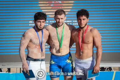 Azərbaycan çimərlik güləşçilərindən Dünya Seriyasının II mərhələsində 1 gümüş və 1 bürünc medal