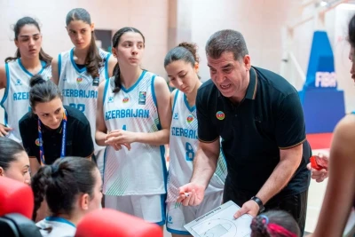 Azərbaycan U-18 qız basketbol millisi Avropa çempionatına qələbə ilə başladı