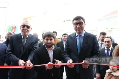 Zabratda Taleh Məmmədovun adına yunan-Roma güləşi zalı açılıb - FOTO