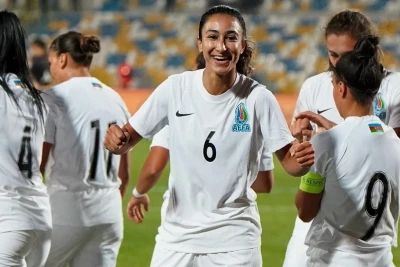 Qadın futbol millimiz Qazaxıstanı məğlub edib
