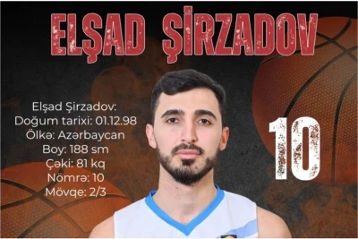 Elşad Şirzadov "Ordu" basketbol klubuna keçib