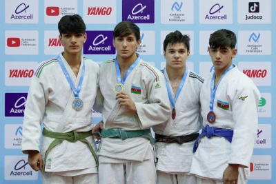 Yeniyetmələrin Cüdo üzrə Azərbaycan Birinciliyində daha 5 çəki dərəcəsində qaliblər müəyyənləşdi