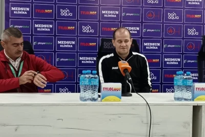 Elmar Baxşıyev "Şamaxı" - "Araz-Naxçıvan" oyunu haqqında: İki fərqli hissə oynadıq