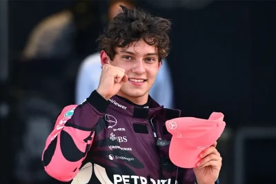 Kimi Antonelli Yaponiya Qran-prisinin kvalifikasiyasında birinci olub