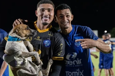 "İquatu"nun çempionluq sevinci: İt də onlarla birlikdə qeyd etdi - VİDEO