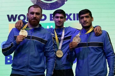 Boks üzrə Dünya Kubokunda Azərbaycan millisinin tarixi nəticəsi: 3 qızıl və 1 bürünc medal