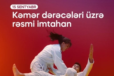 Ağdamda Cüdo Kəmər Dərəcələri üzrə Rəsmi İmtahan Keçiriləcək