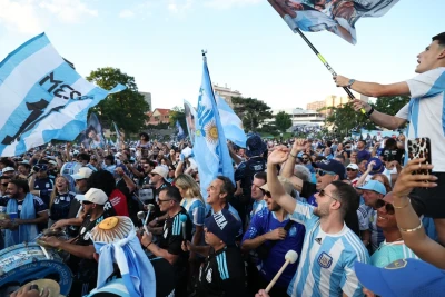 Argentina - Kabo-Verde matçında azarkeşlər arasında toqquşma