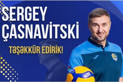 Azərbaycan voleybol komandası baş məşqçisini işdən çıxarıb
