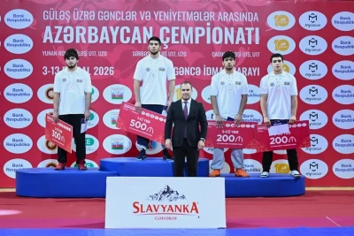 U-17 Azərbaycan çempionatında yunan-Roma güləşçiləri arasında medalçılar müəyyənləşib