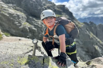 9 yaşlı alpinist Avropanın zirvələrini fəth edir