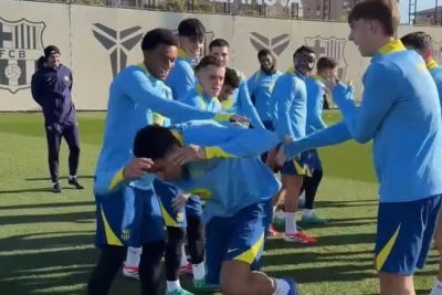 Kanselo "Barselona"da yenidən məşqlərə başladı