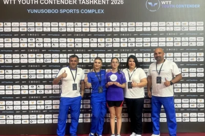 Mehin Mirzəbalayeva "WTT Youth Contender" turnirində mükafat qazanıb