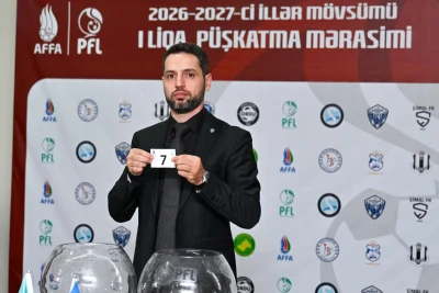 Azərbaycan Birinci Liqasının 2026-2027-ci illər mövsümü üçün püşkatma mərasimi keçirilib