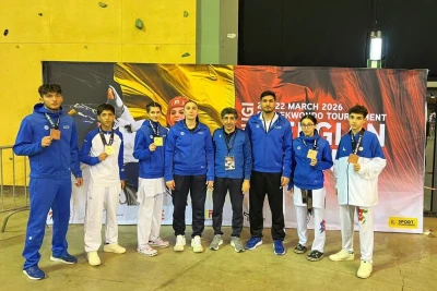 Azərbaycan taekvondoçuları "Belgian Open"də 6 medal qazanıb