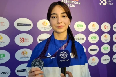 Fərəh Abbasova: "Gələn yarışlarda qızıl medal qazanacağımıza inanırıq"