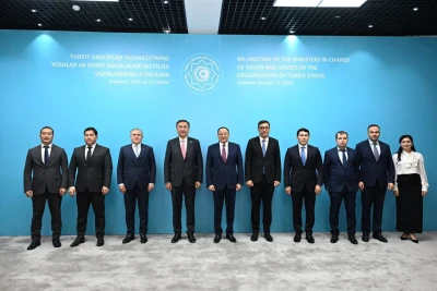 Fərid Qayıbov Daşkənddə Türk Dövlətləri Təşkilatının gənclər və idman nazirlərinin iclasında iştirak edib