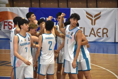 Azərbaycan U-16 basketbol komandası Lüksemburqa 48 xal fərqi ilə uduzub