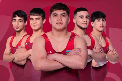 U-17 Avropa Çempionatında Azərbaycan sərbəst güləşçiləri 5 medal qazanıblar