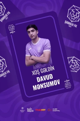 Davud Mənsumov icarə əsasında "Şamaxı"da - RƏSMİ