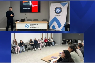 Yeniyetmə cüdoçular üçün sağlam qidalanma və performans seminarı keçirilib