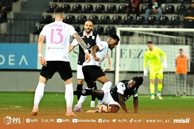 Elvin Bədəlov penalti qərarına etiraz etdi və komandanın yüksəlişinə ümid etdi