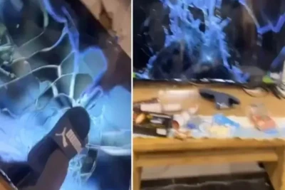 Qapıçının qolu "Marsel" azarkeşini qəzəbləndirdi: Hətta televizorunu sındırdı