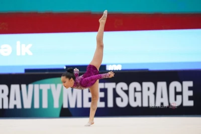 Bədii Gimnastika üzrə 31-ci Azərbaycan Birinciliyi Milli Gimnastika Arenasında Keçirilir