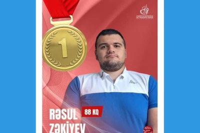 Azərbaycanlı idmançı Dünya Kubokunda 2 QIZIL MEDAL qazandı