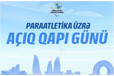 Milli Paralimpiya Komitəsi paraatletika üçün Açıq Qapı Günü təşkil edir