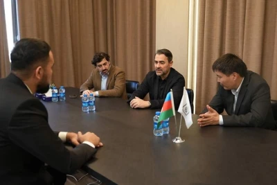 "Özgön" klubu "Neftçi"nin qonağı oldu: əməkdaşlıq perspektivləri müzakirə edildi