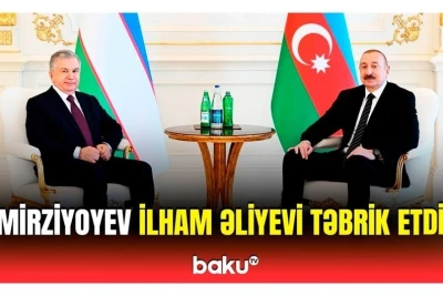 Şavkat Mirziyoyevin İlham Əliyevə minifutbol üzrə dünya çempionatında qələbə münasibətilə təbriki