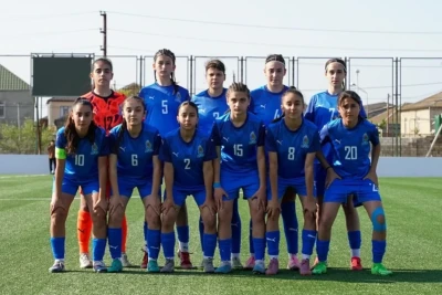 U-16 qızlardan ibarət yığma komandamız UEFA İnkişaf Turnirində Gürcüstanla qarşılaşacaq