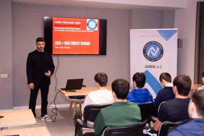 Yeniyetmə cüdoçular üçün sağlam qidalanma və performans seminarı keçirilib