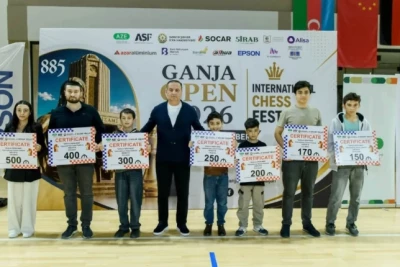 Gəncədə Fərid Orucov şahmat çempionu seçildi