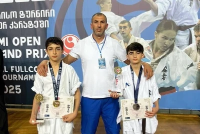 Azərbaycanlı karateçilər Batumi turnirində iki medal qazanıb
